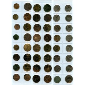Zestaw około 170 monet Polska + Europa
