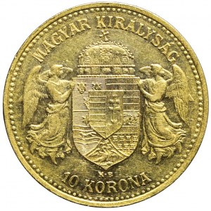 Austria, Franciszek Józef, 10 koron 1904, Kremnica