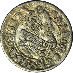 Austria, Ferdynand II, 3 krajcary bez daty, Wiedeń, jednostronne brockage