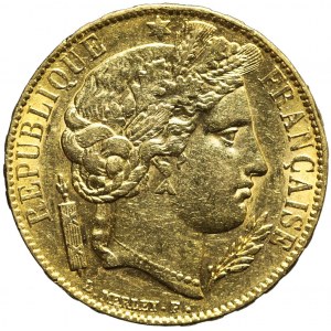 Francja, Republika, 20 franków 1851, Paryż