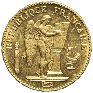 Francja, Republika, 20 franków 1896, Paryż