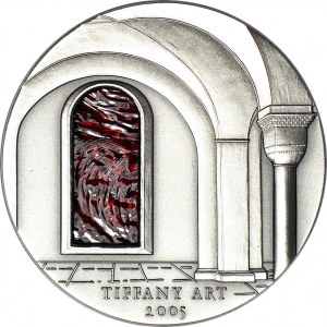 Liberia 10 dolarów 2005, Tiffany Art, 2ga moneta