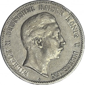 Niemcy, Prusy, Wilhelm II, 5 marek 1902 A, Berlin
