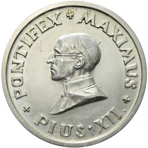 Watykan, Pius XI, Żeton srebrny Opus Justitiae Pax