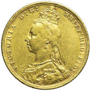 Wielka Brytania, Wiktoria, Suweren 1891