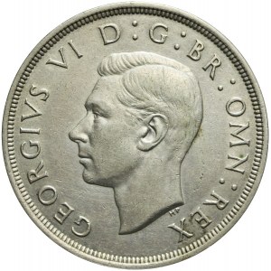 Wielka Brytania, 1 korona 1937, Jerzy VI, Londyn