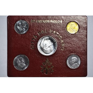 Watykan, zestaw monet Jan Paweł II