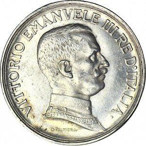 Włochy, 5 lirów 1914, Wiktor Emanuel III, KOPIA