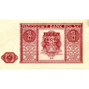 1 złoty 1946, bez oznaczenia serii