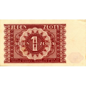 1 złoty 1946, bez oznaczenia serii