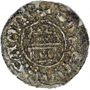 Żeton 1971r, na wzór denara biskupa kamieńskiego Zygfryda I i rządów księcia pomorskiego Kazimierza II
