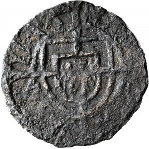 RR-, Deutscher Orden, Konrad von Erlichshausen 1441-1449, Shelly, Zeitfälschung