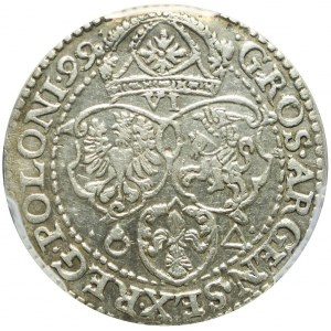 Zygmunt III Waza, Szóstak 1599, Malbork, bardzo ładny