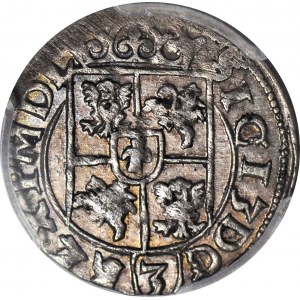 Zygmunt III Waza, Półtorak 1616, Bydgoszcz, Sas w sześciokącie, odwrócone N