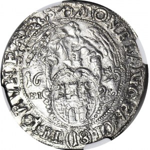 RR-, Jan Kazimierz, Ort 1655 Toruń HI-L, szeroka głowa, rzadki i piękny
