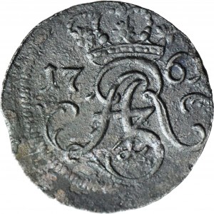 R-, August III, Shelag 1761 Elbląg, R3