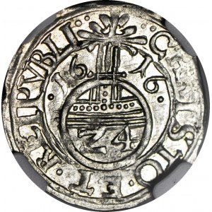 Pomorze, Księstwo Szczecińskie, Filip II, Grosz 1616, Szczecin, menniczy