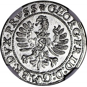 Lenne Prusy Książęce, Jerzy Fryderyk von Ansbach, Grosz 1597, Królewiec