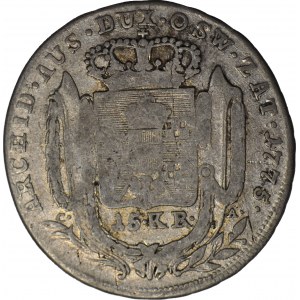 Österreichische Teilung, Herzogtum Oświęcim und Zator, Zloty (15 krajcars) 1775, Wien