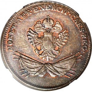 R-, 3 Pfennige 1794, Galizien und Lodomerien, Kościuszko-Aufstand, schön