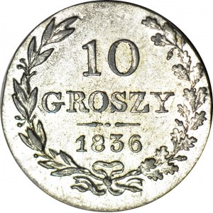 Królestwo Polskie, 10 groszy 1836, mennicze