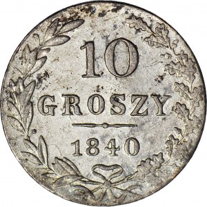 Królestwo Polskie, 10 groszy 1840