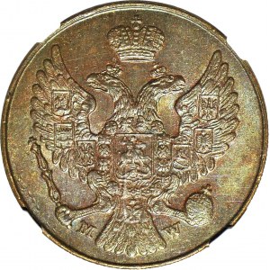 Kingdom of Poland, 3 pennies 1840 KG, MENNICAL