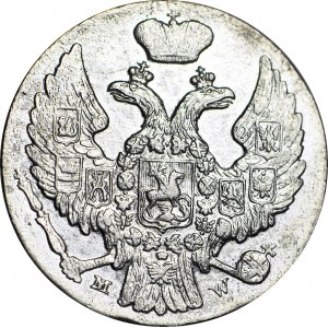 Królestwo Polskie, 10 groszy 1839, rzadki rocznik, nakład 59 tys. szt, MENNICZE