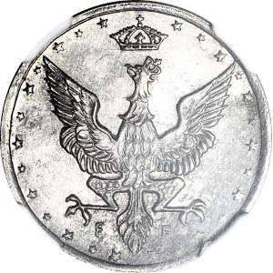 RR-, Królestwo Polskie, 10 fenigów 1917, LUSTRZANE