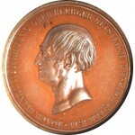 RR-, Medal 1839, Joachim Heinrich von Weickhmann, sygn. Brandt F., GDAŃSK, lustrzany