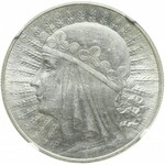 10 złotych 1932, Głowa, Warszawa, mennicza