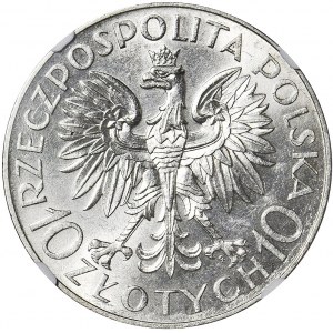 10 złotych 1933, Traugutt, menniczy