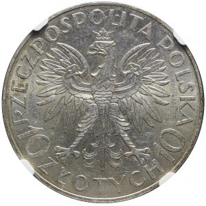 10 złotych 1933, Traugutt, menniczy