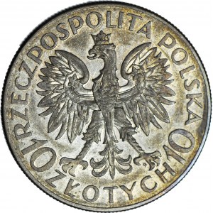 10 złotych 1933, Traugutt, piękny