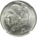 10 złotych 1936, Piłsudski, mennicze