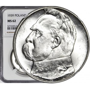 10 złotych 1939, Piłsudski, menniczy