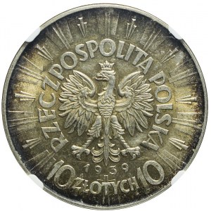 10 złotych 1939, Piłsudski, wspaniałe