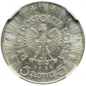 5 złotych 1934, Piłsudski, urzędowy, mennicze