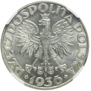 5 złotych 1936 Żaglowiec, menniczy