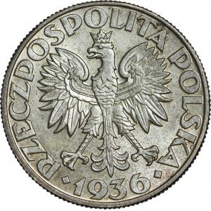 5 złotych 1936 Żaglowiec, menniczy