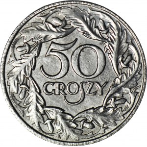 50 groszy 1938 NIENIKLOWANE, mennicze