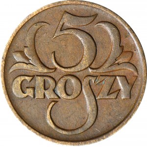 5 Pfennige 1928, schön