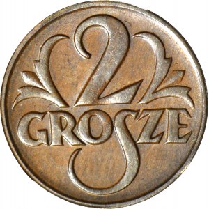 2 grosze 1927, mennicze