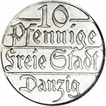 R-, WMG, 10 fenigów 1923, STEMPEL LUSTRZANY