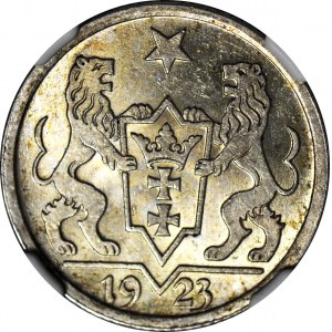 Wolne Miasto Gdańsk, 1 gulden 1923, menniczy