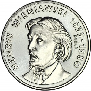 100 złotych 1979, PRÓBA nikiel, Henryk Wieniawski