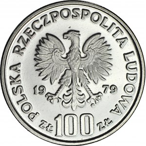 100 złotych 1979, PRÓBA nikiel, Ludwik Zamenhof