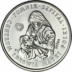 100 złotych 1985, PRÓBA, nikiel, Centrum Zdrowia Matki Polki