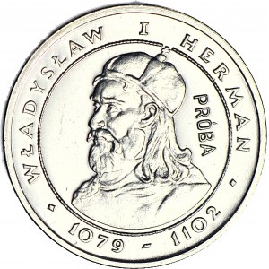 2000 złotych 1981, PRÓBA, nikiel, Władysław Herman