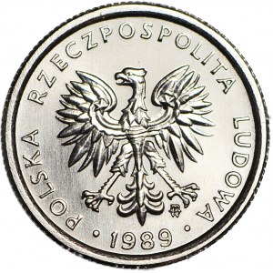 1 złoty 1989, PRÓBA, nikiel